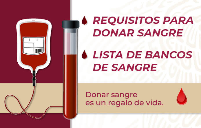 Requisitos mínimos para donar sangre. Comparte con tus familiares, amigos y conocidos, la importancia de donar sangre, ya que es la diferencia entre la vida y la muerte de quien la necesita. #DonaSangre #DonaVida #DonaSangreDonaVida #México