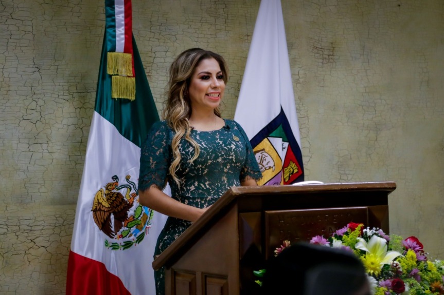 Presenta diputada Yumiko Palomárez Herrera su segundo informe de trabajo legislativo.